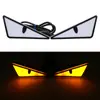 Parafuso de Placa de Moto Transfronteiriço Luz Triângulo Olho de Diabo Modificação Universal Acessórios Decorativos para Motos Luz de Carro Cruz