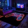 Alfombra de comercio exterior transfronterizo nueva alfombra con forma de mando de consola de videojuegos alfombra para sala de juegos alfombra genial para dormitorio sala de estar venta al por mayor