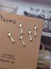 Accesorios Populares Transfronterizos para Uñas Celebridad de Internet Oro y Plata Mini Vajilla Artificial Tenedor Pequeño Accesorios de Decoración de Uñas Metálicos