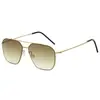 Óculos Linde Modelo Igual 8804 Masculino Titânio Puro Lentes de Sol Alta Definição Armação Grande Óculos de Sol Emagrecedores High-End para Mulheres