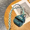 Cordão para Celular Transversal Longo Mini Pequena Bolsa para Moedas Pingente Artesanal Fofo Cabeça de Chave Armazenamento de Fone de Ouvido para Mulheres e Homens