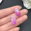 Colgante de Hoja de Loto y Flor de Loto de Vidrio Colorido Accesorios para Joyería DIY Pasador de Estilo Antiguo Adorno para el Cabello Adornos Retro para el Cabello
