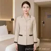 Ropa de limpieza al por mayor de manga larga para otoño e invierno con cuello alto para saneamiento de propiedades, ropa de limpieza de talla grande para Hotel, ropa de trabajo para habitación de hotel