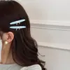 Lindo y Dulce Pasador para el Cabello con Lazo de Lunares Color Crema, Pinza para Flequillo, Pasador, Pinza de Pato, Pasador de Seguridad, Pasador