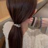 Anel de cabelo estilo coreano de alta qualidade, onda de uva e coco, corda de cabelo fresca e combinada, acessórios para cabelo, touca, tendão de borracha, anel de telefone