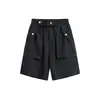 Ropa para Hombre Beijie 2026 Verano Nuevo Estilo Pantalones de Bolsillo Tridimensionales con Caída Shorts Casuales de Moda Pantalones Rectos de Cinco Puntos