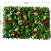 Pared de Plantas Artificiales, Pared de Fondo, Pared de Césped de Plástico con Plantas Verdes, Letrero de Fachada de Tienda, Pared de Imagen, Decoración de Pared de Flores Artificiales