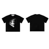 Camiseta Tie-Dye 2026 Nuevo Verano para Hombre Holgada Estilo Urbano Retro Manga Corta Camiseta Estilo Americano Proceso Tie-Dye