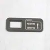 Adecuado para Xiaopeng 26 GX Botón del Maletero Cubierta de Bocina Grabada Accesorios Decorativos Pegatinas de Lentejuelas Suministros para Coche