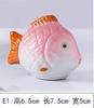 Peixes Cerâmicos Flutuantes Decorações para Aquário Podem Flutuar na Água Peixe Cerâmico Oco Decorações Decorativas Queimados em Alta Temperatura