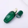 Embalagem de Cosméticos Frasco de Vidro Galvanizado Verde Lote Pequeno Frasco Pump para Loção Material de Embalagem Frasco à Prova de Luz para Essência 30ml Creme