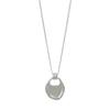Collar con Colgante Largo de Bolso de Montura Plateado Estilo Coreano Ins Sencillo Combinable con Todo Sentido de Alta Gama Accesorios Nuevo Estilo Cadena de Lana para Mujer