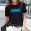 Body para mujer, verano 2021, nuevo estilo coreano, camiseta brillante, seda de hielo, suelta, versátil, talla grande, manga corta, top con lentejuelas