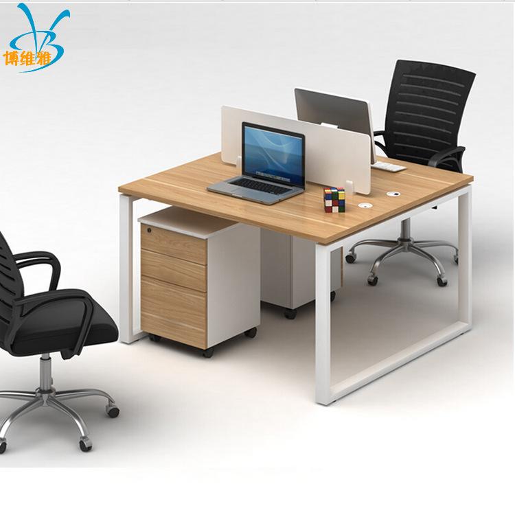 厂家办公室卡座办公屏风 时尚职员工位四人组合卡位