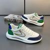 Zapatos de hombre transpirables de seda de hielo, zapatos casuales finos de malla de verano, zapatos blancos de argán, zapatillas de deporte transfronterizas de comercio exterior para hombre