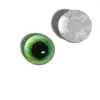 Ojos Personalizados para Manualidades con Parches Planos de Vidrio Perlado, Accesorios para Muñecas, Palitos Retorcidos de Ganchillo, Hecho a Mano