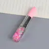 Papelería Creativa Chica Popular Corazón Labial Pluma de Gel Estudiante Linda Pluma de Agua Estilo Ins Pluma de Arena Movediza
