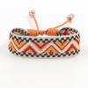 Pulsera de Cinta Jacquard Geométrica Estilo Étnico Nuevo Transfronteriza Pulsera Personalizada Pulsera Tejida a Mano Bohemia