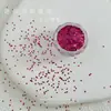 Acessórios Mini Hexagonais Pontos Ondulados Glitter para Nail Art, Unhas Postiças Populares Pontos Ondulados Olho de Gato Prata, Decorações de Unhas
