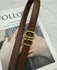 Cinto Feminino Novo Estilo com Fivela Decorativa de Letra da Moda, Versátil para Jeans, Toque de Luxo, Exclusivo para Vendas Transfronteiriças