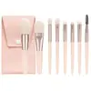 Kit de Pincéis de Maquiagem com 18 Peças, Base em Pó, Corretivo, Sombra para Olhos, Blush Pincéis de Maquiagem, Estojo Preto, Bolsa para Pincéis Ferramenta de Beleza