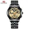 Reloj de pulsera de acero AliExpress transfronterizo, reloj impermeable para hombre, reloj con calendario, reloj de cuarzo simple para negocios, fábrica mayorista