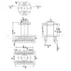 Estrutura de Transformador Er49 Estrutura de Baquelite Er50 Estrutura de Alta Frequência Bobina Vertical de Slot Único 11+11 Pinos 4902