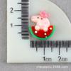 Kit de Materiales DIY para Accesorios de Resina de Pegamento Cremoso Accesorios para el Cabello Tocados Dibujos Animados de Minnie Pinza para el Pelo Zuecos Material Hecho a Mano