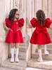 Vestido de Princesa para Niña 26 Elegante de Alta Gama para Niñas Dama de Honor Bebé Capa de Aire Vestido de Cumpleaños de Noche Venta al por Mayor