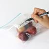Huayin punto doble costilla bolsa compacta bolsa con cremallera de PE bolsa autosellante bolsa para conservación de alimentos bolsa deslizante