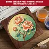 Kit de Materiales para Posavasos de Esmalte Cloisonné Adorno de Pintura Hecho a Mano DIY Actividad de Calentamiento para Salón Regalo