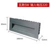Lámpara de esquina lámpara de esquina empotrada lámpara de pared lateral lámpara de escalón lámpara de pared led impermeable lámpara de rodapié lámpara de jardín