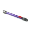 Compatível com Tubo Reto Haste Telescópica de Extensão Tubo Condutivo Tubo de Metal Alumínio para Aspirador de Pó Dyson V7V8V10V11