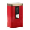 Bote para Té Caja de Lata Caja de Embalaje para Té Negro, Té Verde, Lapsang Souchong, Universal Media Libra 0.5kg Lata Caja Vacía para Embalaje de Té