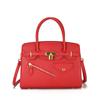 Bolsa tote de platina de grande capacidade transfronteiriça 2025, novo estilo, simples, versátil, bolsa feminina casual, bolsa transversal de ombro