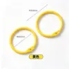 Colgante Pindou Buscando Amor Accesorios Anillo de Resorte Aro Abierto Cadena de Extensión Cadena de Cuentas Llavero con Cascabel Cierre Accesorios DIY