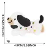 Dibujo Animado Autoadhesivo Mini Lindo Perrito DIY Accesorios de Ropa Decoración Funda de Teléfono Taza de Agua Parche Parche de Tela Bordado