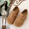 Zapatos de Mujer Estilo Birkenstock, de Suela Gruesa, que Aumentan la Altura, de Cobertura Total, Nuevos para Otoño 2026, Mocasines Birkenstock sin Cordones, Mocasines