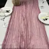 Amazon estilo americano plissado gaze mesa runner país casamento festa decoração mesa feriado mesa pastoral zhuo toalha