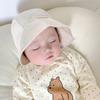 Sombrero Fino de Primavera y Otoño para Bebé con Ala Ancha para Protección Solar Sombrero de Princesa para Bebé Niña Recién Nacido Lindo Súper Lindo Sombrero de Palacio Verano