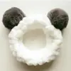 Tiara de Orelhas de Gato de Desenho Animado para Meninas Lavarem o Rosto e Aplicarem Máscara Facial, Tiara Especial para Lavar, Tiara, Tiara, Acessório de Cabeça Antiderrapante