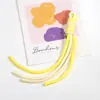 Pulseira Cordão de Nó Espiral Duas Cores Cordão para Celular Chaveiro Arco-Íris Masculino e Feminino Corda Anti-Perda para Celular Acessórios Venda por Atacado