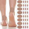 Pegatinas casuales de franela para zapatos de tacón alto, pegatinas antidesgaste para la parte posterior del pie, pegatinas multifuncionales para los pies, almohadilla grande ovalada antideslizante para los pies, pegatinas absorbentes del sudor en la palma delantera.