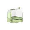 Baño Xuanfeng Peonía Jaula para Pájaros Externo Bañera para Loros Transfronterizo Suministros para Loros Bañera Multifuncional para Pájaros