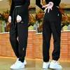 Pantalones Casuales de Punto de Sarga para Hombre, Estilo Nuevo de Primavera y Otoño, Modernos, Tendencia, Versátiles, Pantalones Harem, Pantalones de Chándal Sueltos