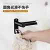Barra de Toalla de Acero Inoxidable Estante para Toallas de Baño Estante para Zapatillas 304 Estante para Toallas sin Taladro Negro Fábrica