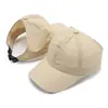 Gorra de Béisbol Ligera de Secado Rápido, Malla Transpirable de Verano, Color Sólido, Versátil, Media Gorra con Visera Grande para Protección Solar