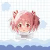 Madoka Magica Kaname Madoka Robot de Cuerda de Acrílico Caminante Figura Mercancía de Celebridad