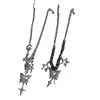 Collar de Mariposa Estrella con Borla Dulce y Fresco, Ensamblado con Cadena para Clavícula para Mujeres, Diseño Estilo Verano Ins, Accesorio de Diseño de Nicho