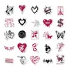 50 Pegatinas de Graffiti Estilo Americano Y2K para Chicas Dulces y Geniales para Decorar Guitarra, Cuaderno, Equipaje Impermeable DIY